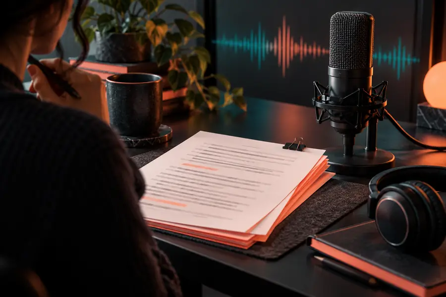 Written script prepared for a Fakeyou voice draft